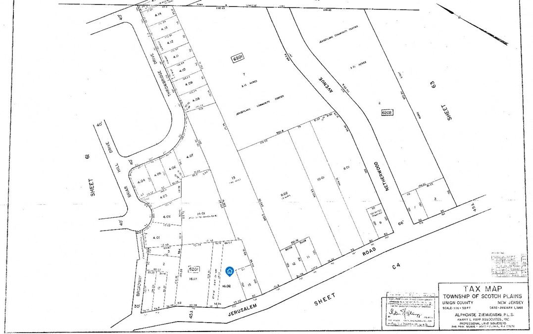 Lifestyle & Convenience | 47 Unit Approved | Residential Development Site | Scotch Plains, NJ