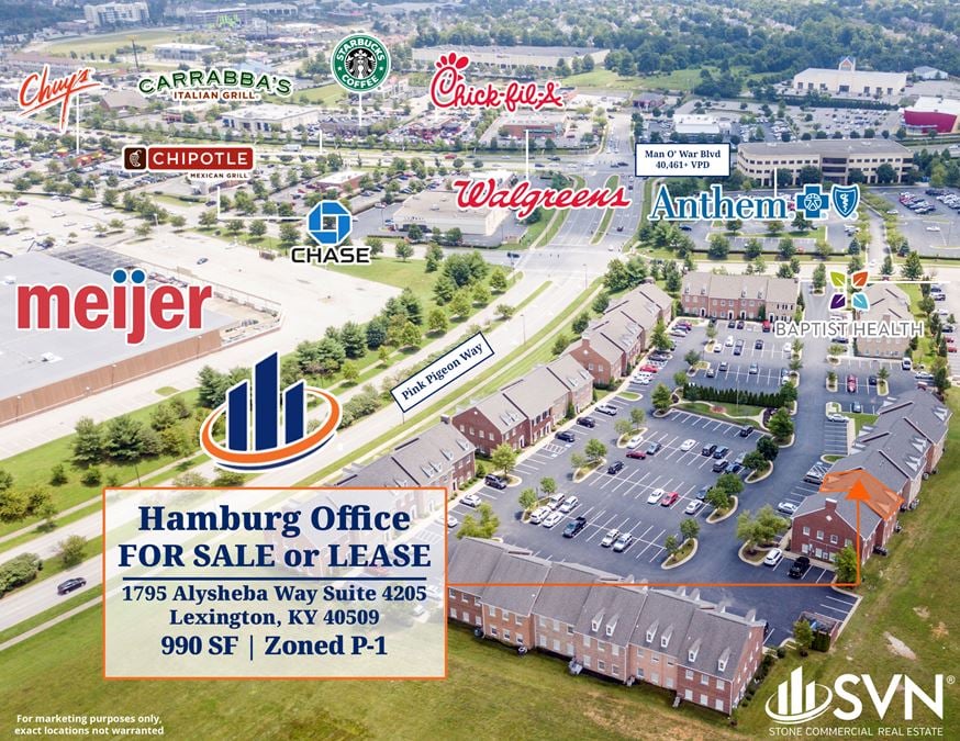 Hamburg Office Condo AVAILABLE - Lexington