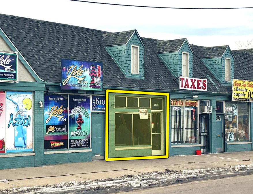 East Colfax & Holly Street Retail Space For Lease