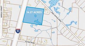 14.27 Acres in Enfield, CT For Sale