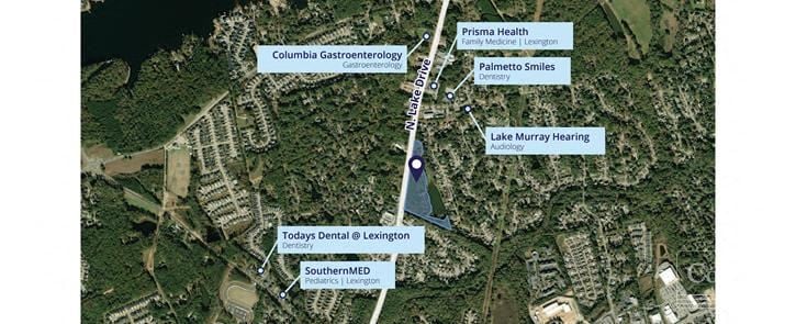 ±9.8 Acres with frontage on North Lake Drive | Lexington, SC