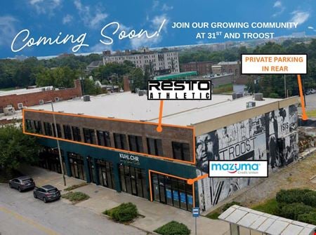 Retail space for Rent at 3112-3116 Troost Avenue in Kansas City