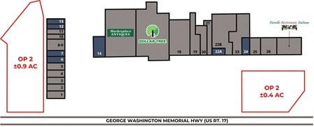 VacantLand space for Rent at 4794 & 4922 George Washington Memorial Hwy in Hayes
