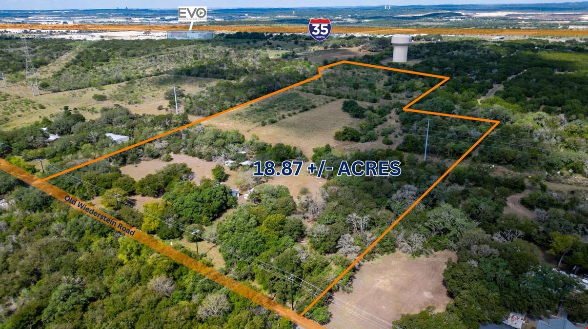 18.87 Acres in Schertz