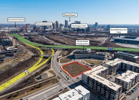 VacantLand space for Rent at 555 W Goodale Street in Columbus