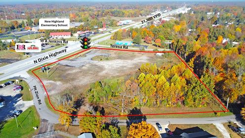 +/-5.35 AC Signalized Corner