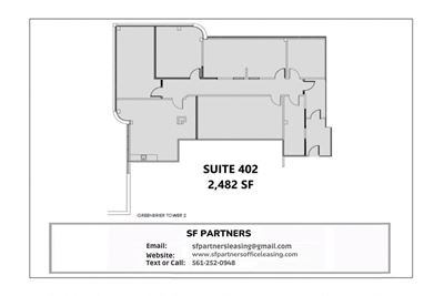 2482 SF Suite 402 Professional Office Space