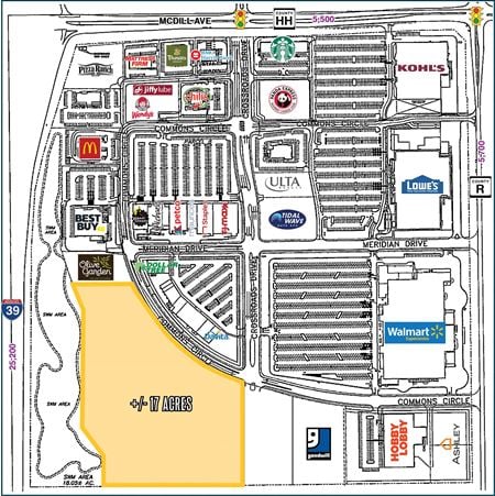 VacantLand space for Sale at SEQ of Interstate 39 & Highway HH in Plover