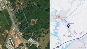 Development Ready Commercial Site on Hwy 76 in Pendleton, SC