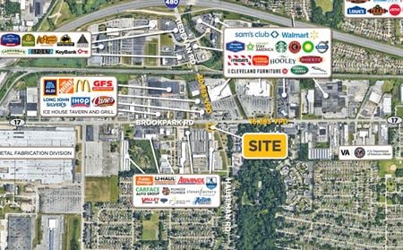 VacantLand space for Sale at 10505 Brookpark Road in Parma