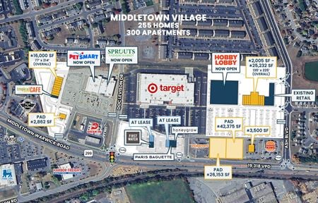 Retail space for Rent at 465 Middletown Warwick Rd in Middletown