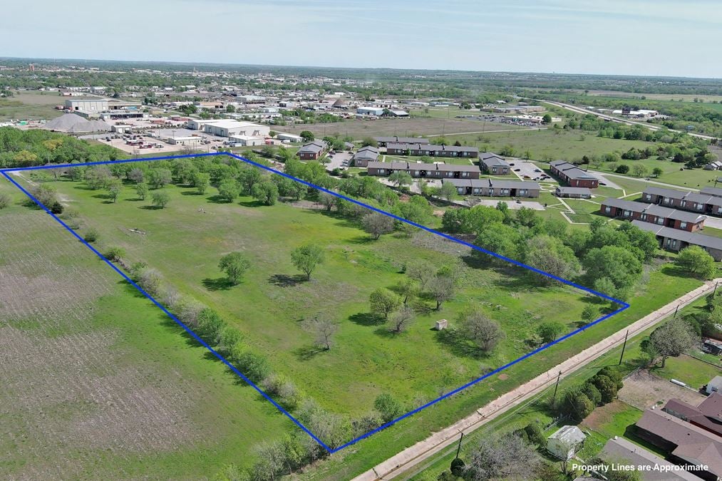 9.91 acres on Bishop Rd.