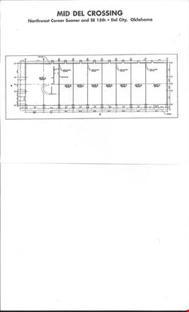 Retail space for Rent at 5529 SE 15th Suite E in Del City