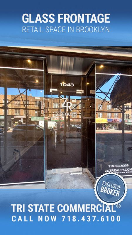 500 SF | 1043 Nostrand Ave | Retail Space For Lease - Brooklyn