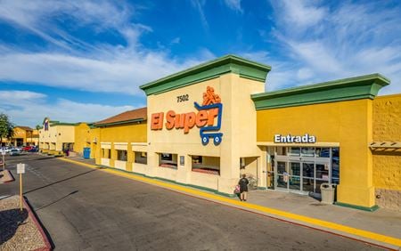 Retail space for Rent at 7502-7710 W Thomas Road in Phoenix