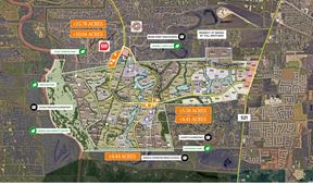 ±0.76 - 15.78 Acres Sienna Pad Sites - For Sale