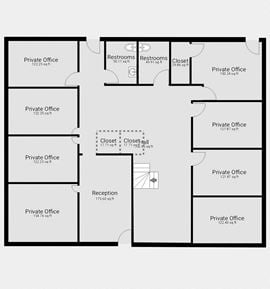 Standifer Gap Commercial Office with 10 Office Rooms | ±3,200 SF