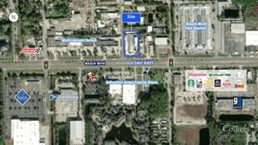 1.32± AC Corner Parcel on Beach Blvd.