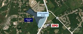 ±58-Acre Industrial Development Opportunity with Easy Access to I-26 & I-77