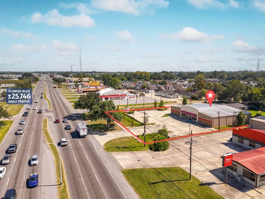 Free-Standing Retail Building with High Visibility on Florida Blvd