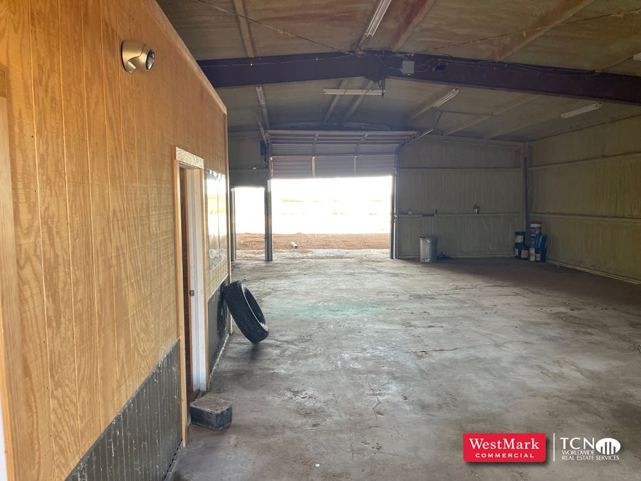 Agricultural, Distribution, Truck Terminal - Transet Warehouse with Implement Barn