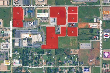 Photo of commercial space at SW 79th Street & Walker Avenue in Oklahoma City
