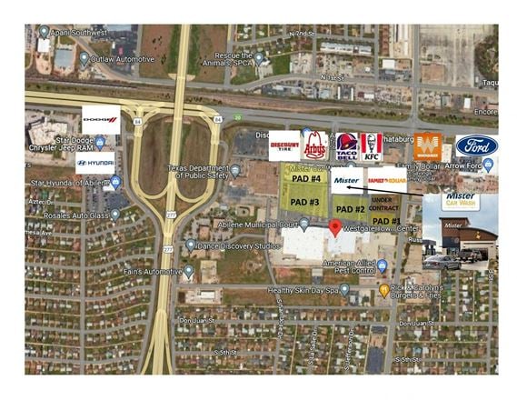 VacantLand space for Sale at  South 1st Street in Abilene