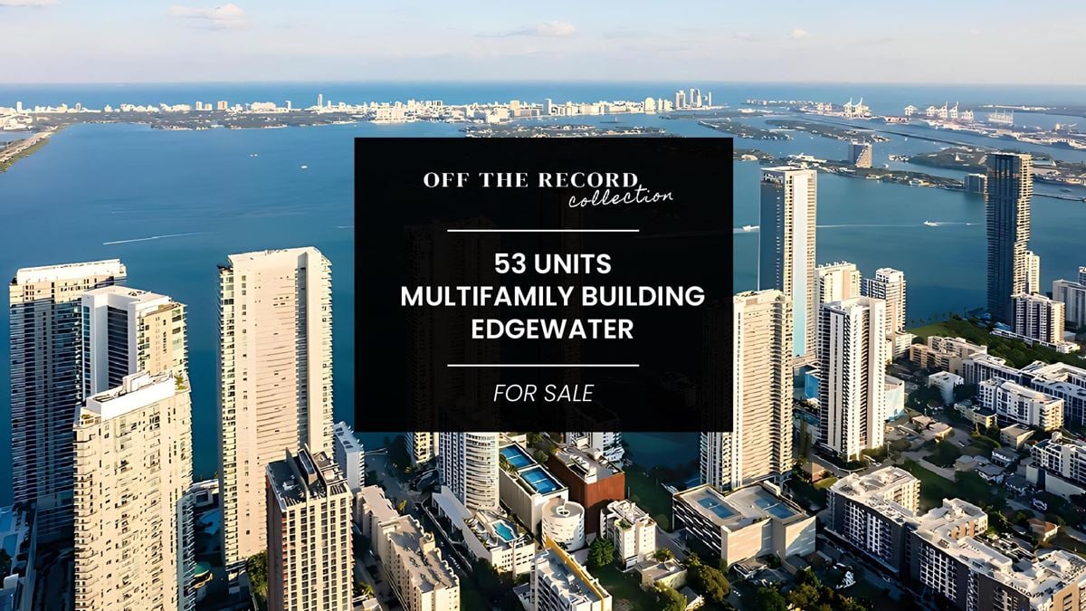 #16 Off Market | 53 Unit Multifamily Building | Edgewater