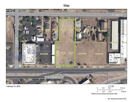 VacantLand space for Sale at 2524 East Washington Street in Phoenix