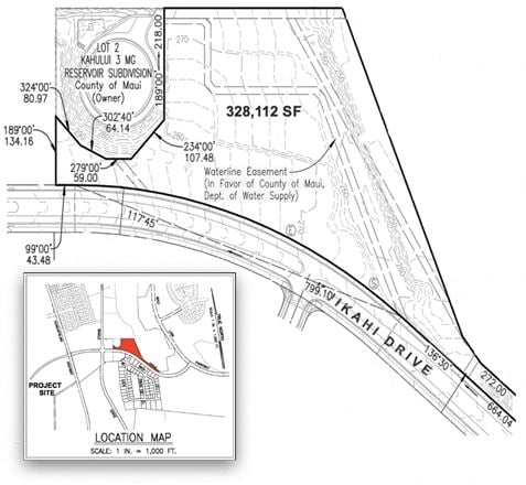 VacantLand space for Sale at Lot 79 - Maui Lani Village Center in Kahului