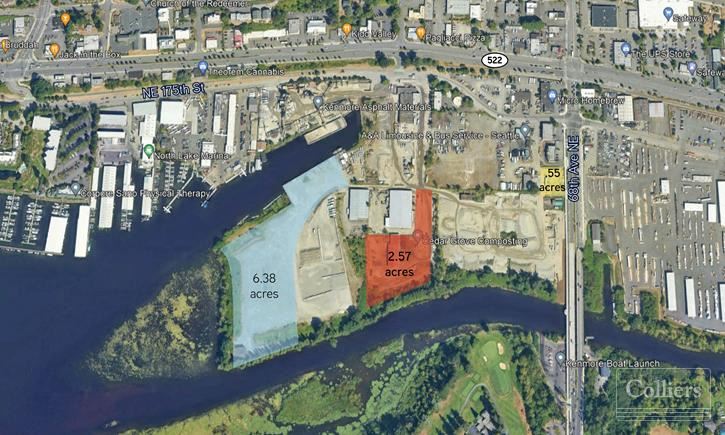 Industrial land available for lease in Kenmore