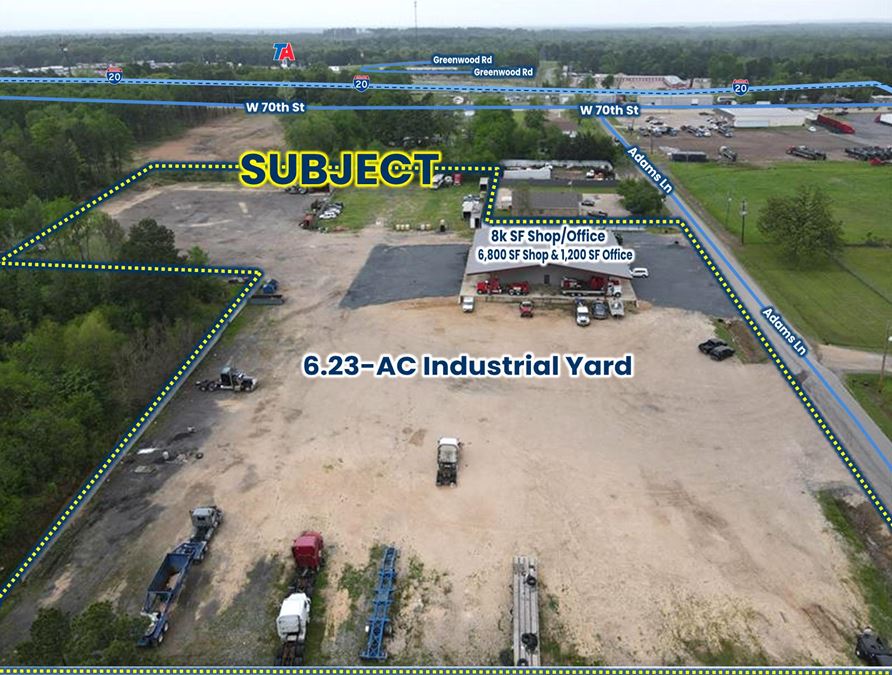 Industrial Yard in Greenwood
