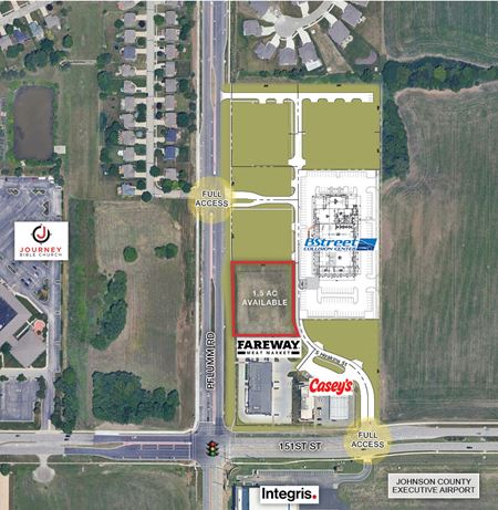 Photo of commercial space at NEC 151st & Pflumm Rd in Olathe