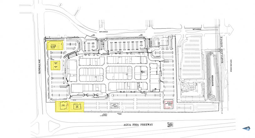 SEC Loop 101 & Glendale Ave Pads