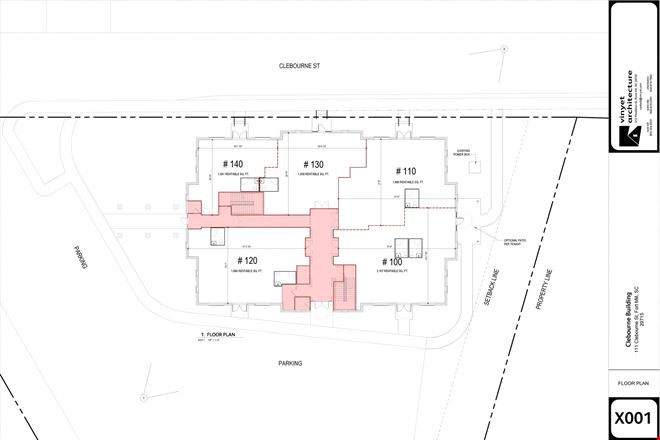 Clebourne Building:  Office, Retail, Restaurant Spaces For Lease