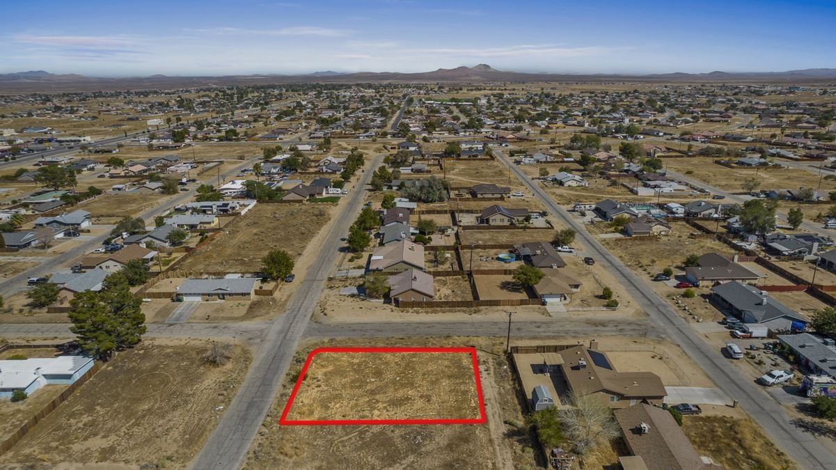 ±0.22 Acres of Level Land in California City