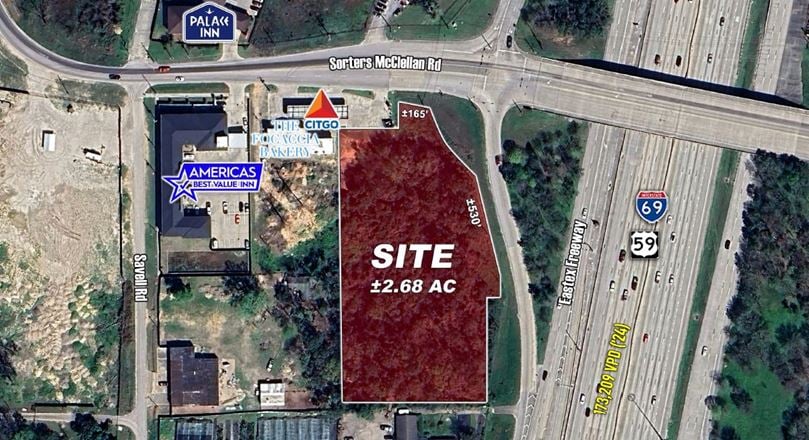 VacantLand space for Sale at 21910 U.S. 59 in Kingwood
