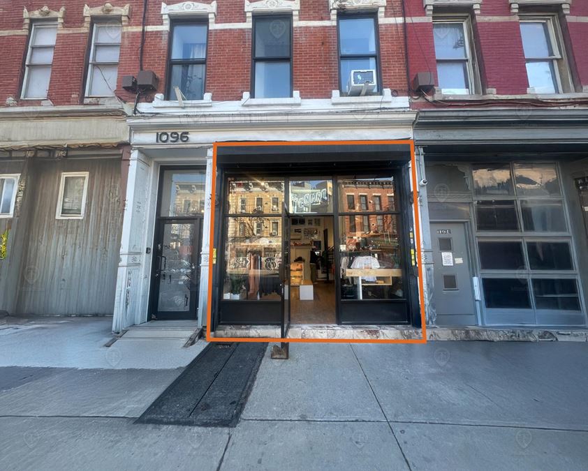 450 SF | 1096 Dekalb Ave | Newly Renovated Boutique Retail Space For Lease