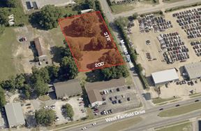 1.73 Acres Zoned HC/LI off Fairfield Drive