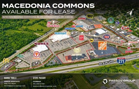 Retail space for Rent at 8250 Macedonia Commons Blvd in Macedonia