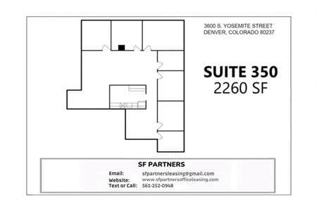 Office space for Rent at 3600 Yosemite St in Denver