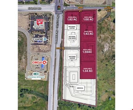 Retail space for Rent at Stroh Rd & Parker Rd - SEC in Parker