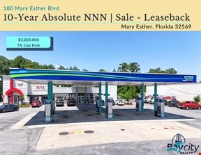 10-Year ABS NNN-Sale/Leaseback FL C-Store