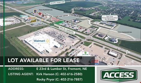 VacantLand space for Rent at 23rd and Lumber St. in Fremont