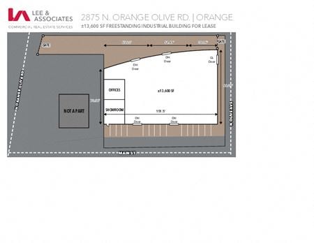 Industrial space for Rent at 2875 N. Orange Olive Rd in Unincorporated County of Orange