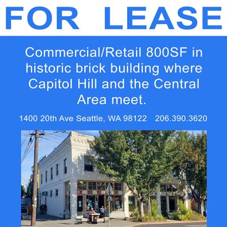 Retail space for Rent at 1400 20th ave Seattle in Seattle