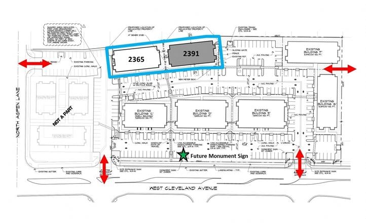 (2) Commercial Office Parcels Available in Madera, CA