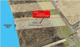 +/- 7.6 total Acres with River Frontage