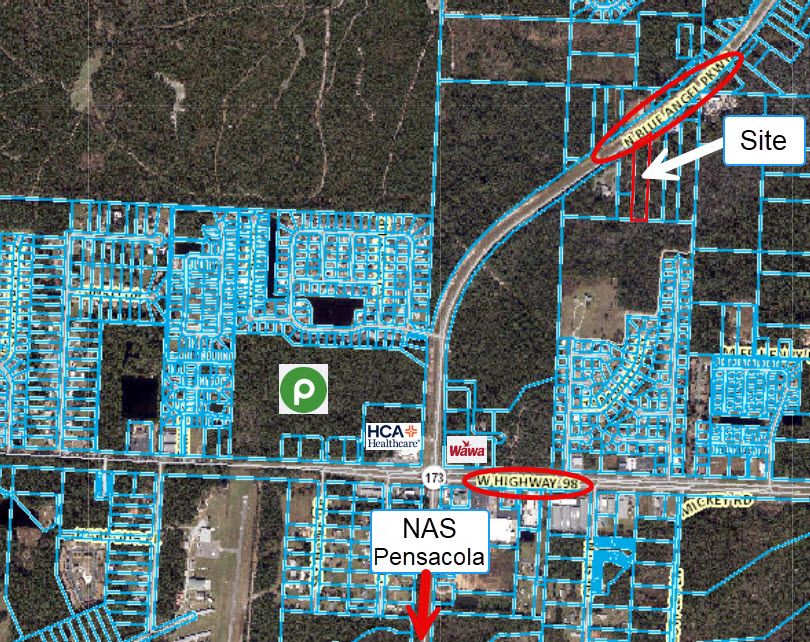 1000 N Blue Angel Pkwy Pensacola - 6864515b78eadf2fd5b1fca0 Aerial Mid 