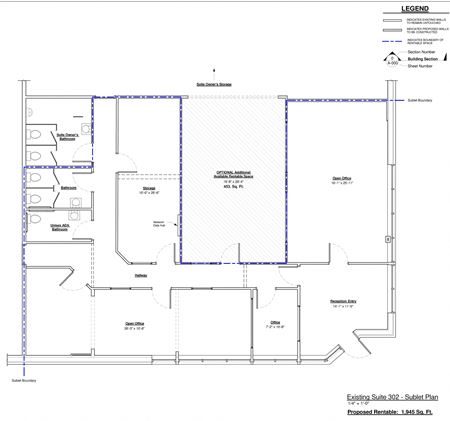 Office space for Rent at 1750 Brielle Avenue, Unit C1 in Ocean